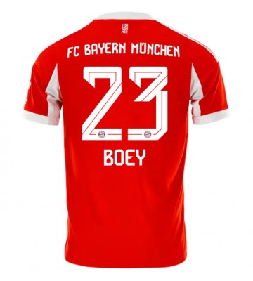 Bayern Munich Sacha Boey #23 Hjemmebanetrøje 2025-26 Kortærmet